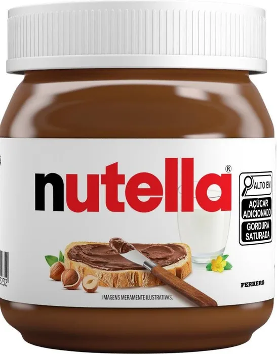 Creme de Avelã Nutella Sabor Avelã e Cacau 140g