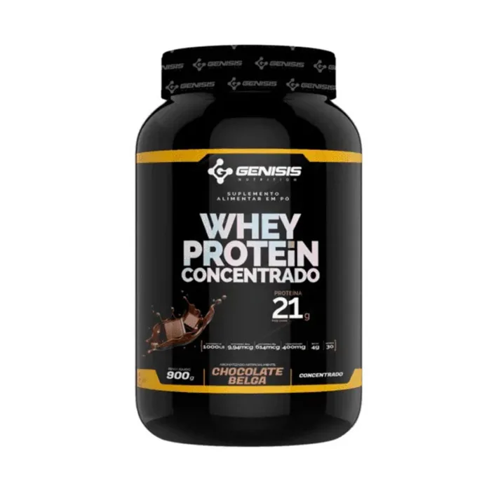Whey Protein Concentrado - 900g - Disponível em Vários Sabores