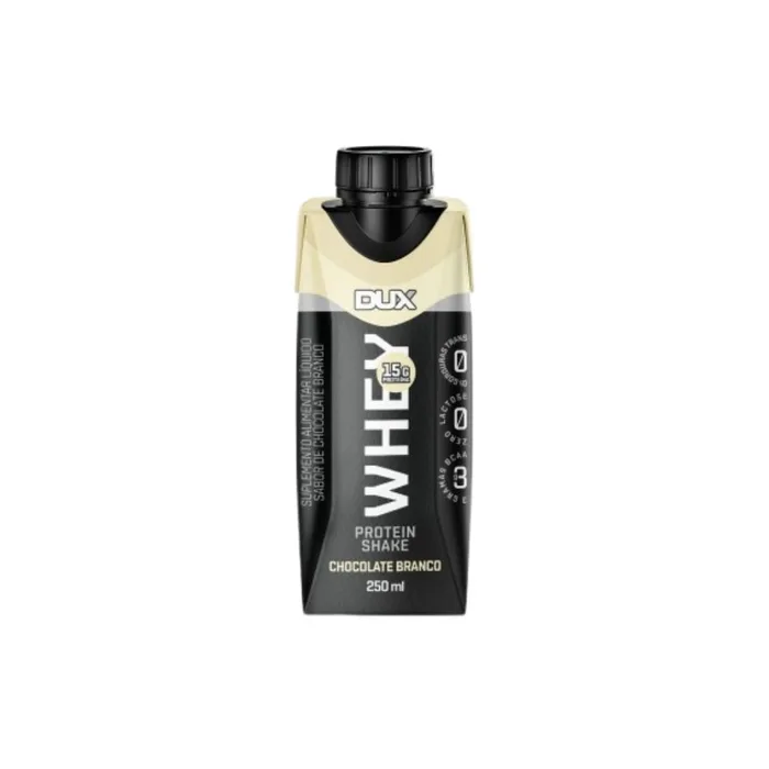Whey Protein Shake Chocolate Branco 250ml