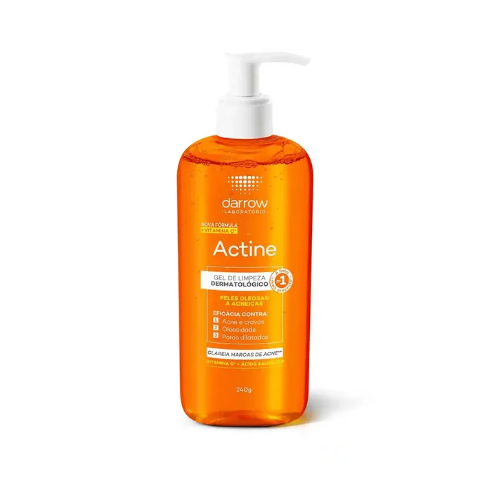 Gel de Limpeza Facial Darrow Actine Antioleosidade 240g