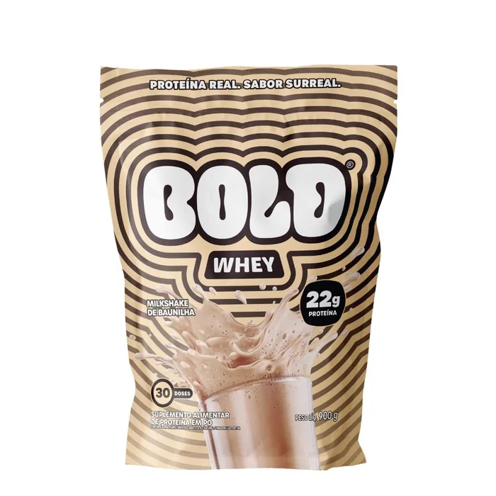 Whey Protein Bold Milkshake De Baunilha 22g De Proteinas 900g