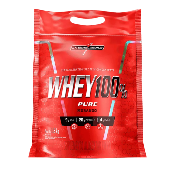 Integralmédica - Whey Protein Concentrado Pouch 1,8kg