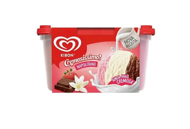 Sorvete Cremosissimo Napolitano 1,5l