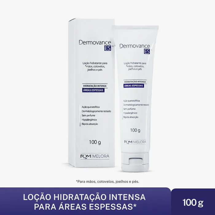 Loção Corporal Dermovance ES Hidratante para Áreas Espessas 100g