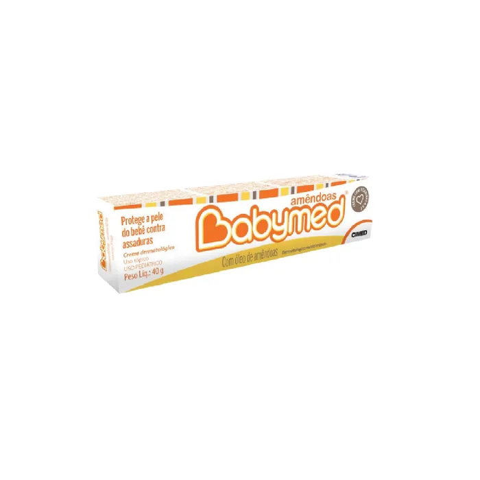 Pomada para Assadura Babymed Óleo de Amêndoas 40g