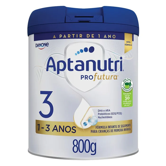 Fórmula Infantil Aptanutri Profutura 3 DHA ARA de 1 a 3 anos 800g