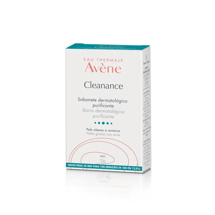 Sabonete em Barra Facial Avène Cleanance Antioleosidade 70g