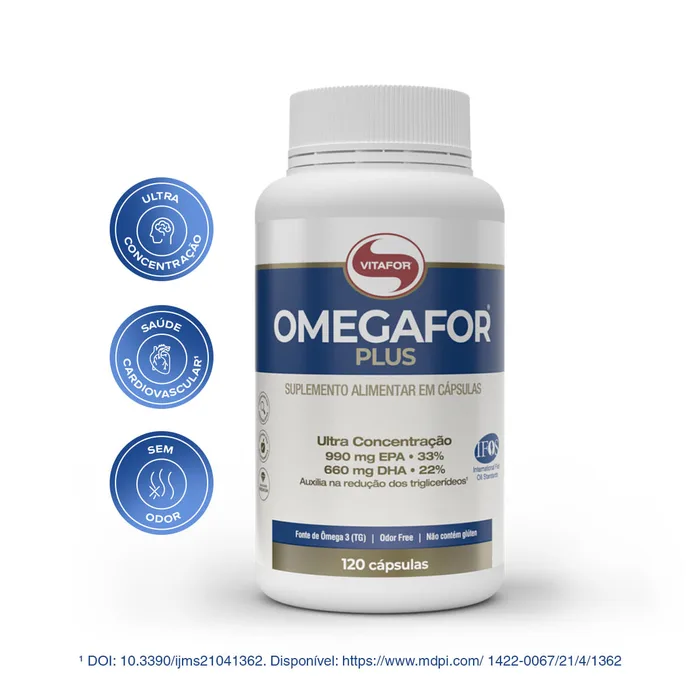 Omegafor Plus 120 Cápsulas Moles